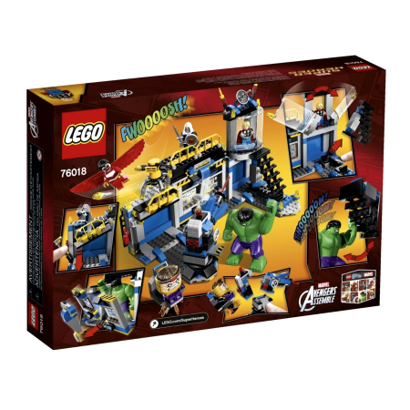 LEGO Super Heroes 76018 Zniszczenie Laboratorium Hulka Marvel